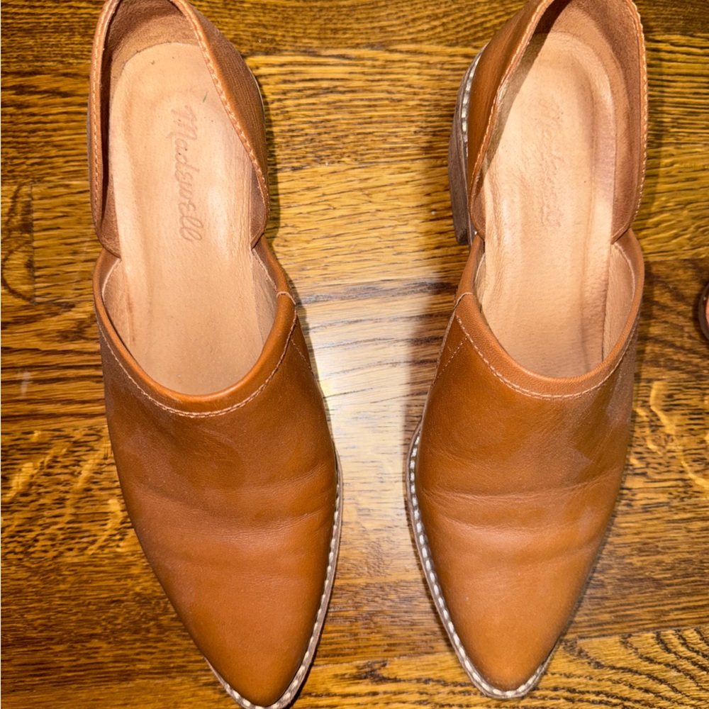 Madewell Tan Ankle Boots